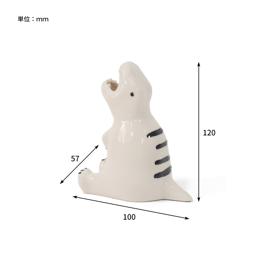 Sceneryvase（シナリーベース）シナリー モチーフフラワーベース ティラノサウルス