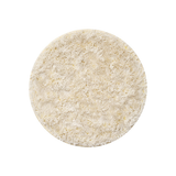 SECTION COLOR RUG ROUND Φ55 ホワイト・イエロー