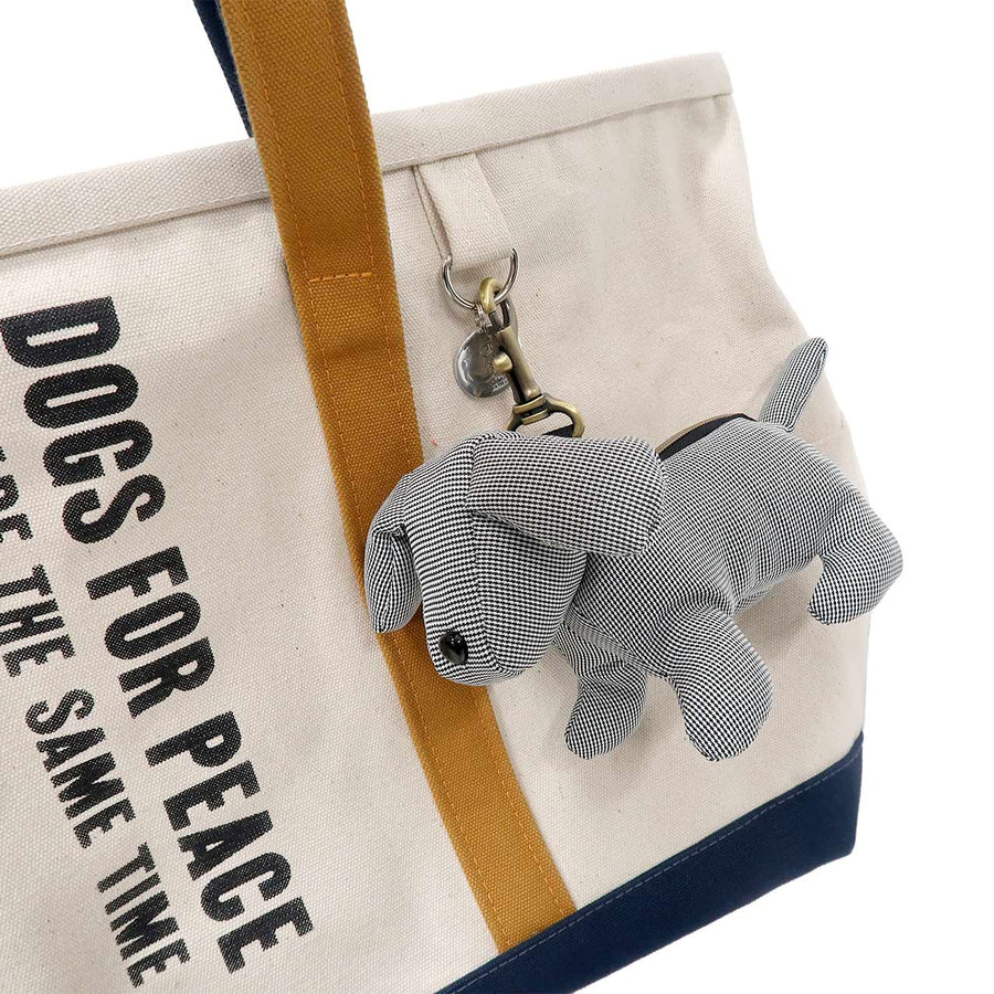 HOUNDSTOOTH DOG ICON POUCH 千鳥格子ドッグアイコンポーチ