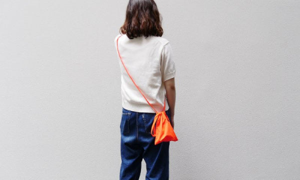 formuniform Drawstring Bag Strap XS Orange