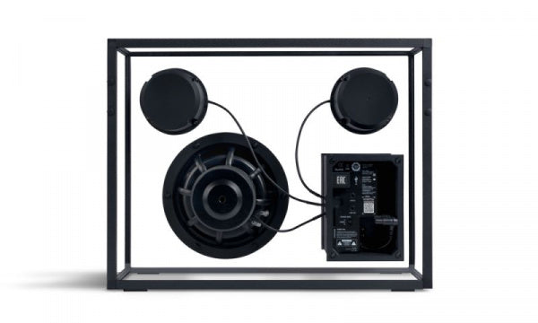 Transparent Speaker Black x Black Cord TPS-03