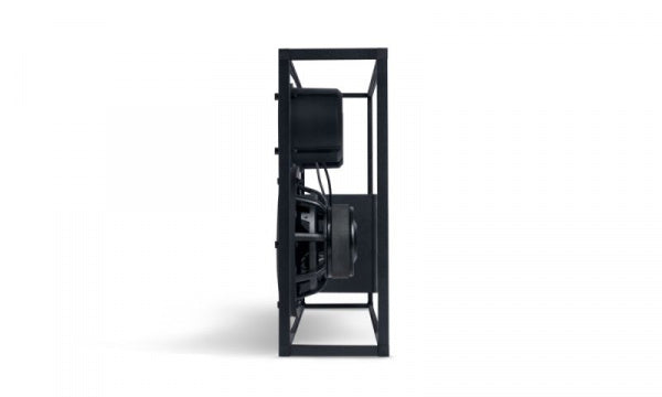 Transparent Speaker Black x Black Cord TPS-03