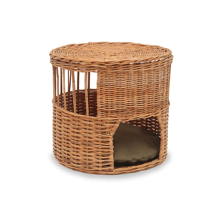 CAT HOUSE with LID BY THE AROROG ねこハウス ふた付き