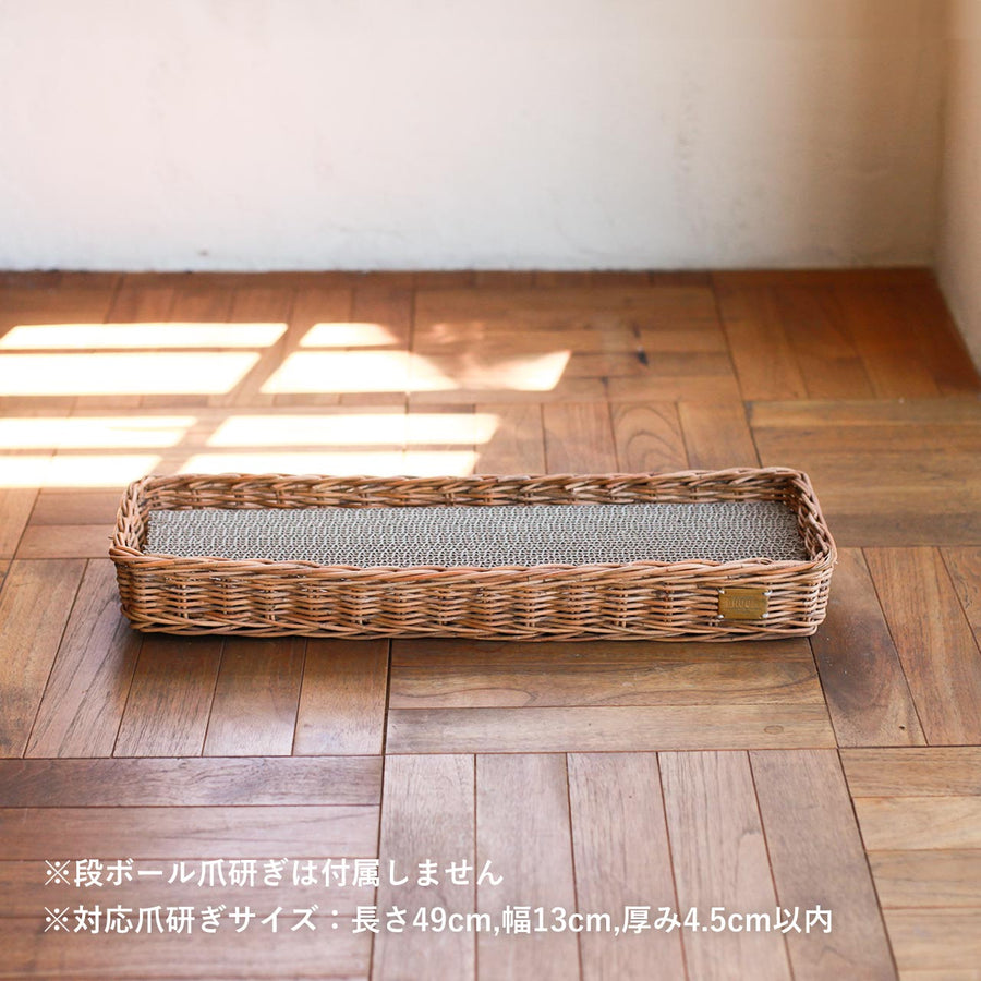 CAT SCRATCHER BOX BY THE AROROG 爪とぎバスケット
