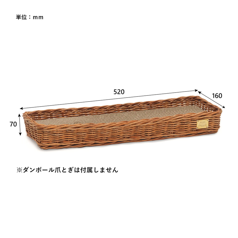 CAT SCRATCHER BOX BY THE AROROG 爪とぎバスケット