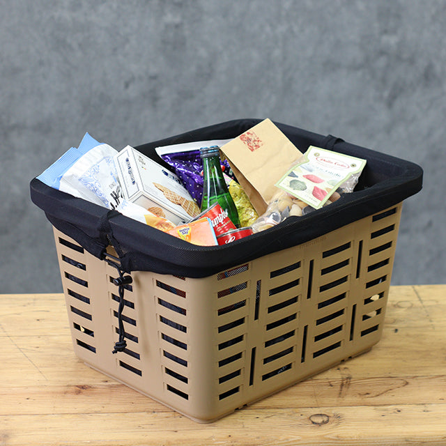 Packable Shopping Basket Bag WPM fd