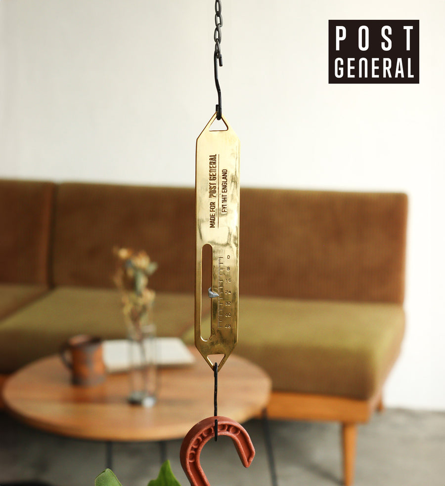 ブラス スケールモチーフハンガー BRASS SCALE MOTIF HANGER