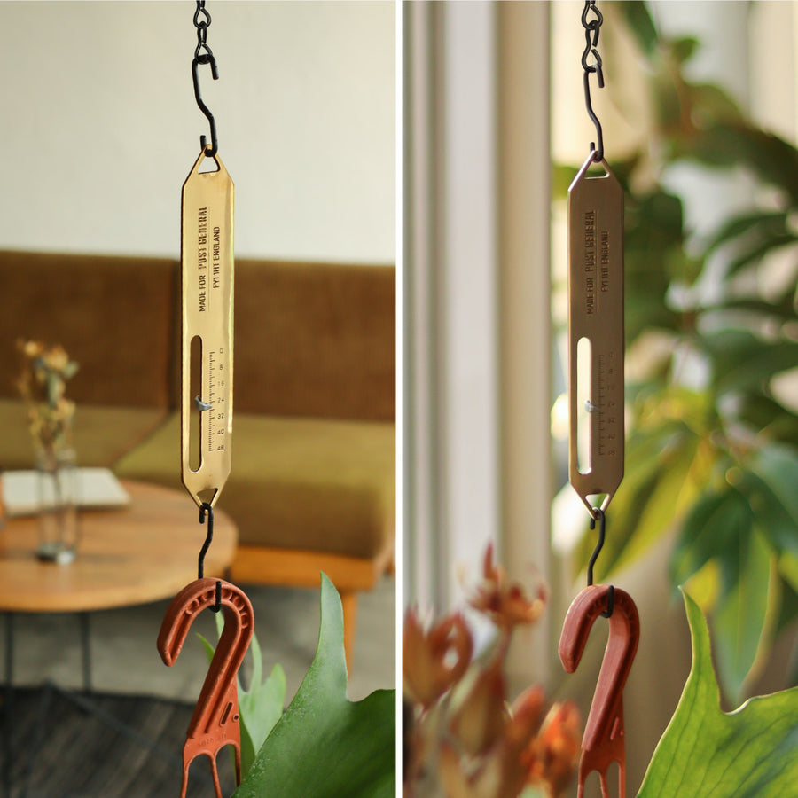 ブラス スケールモチーフハンガー BRASS SCALE MOTIF HANGER