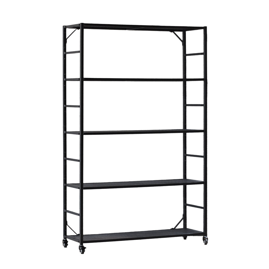 Lightweight iron mesh shelf, 5-tier type