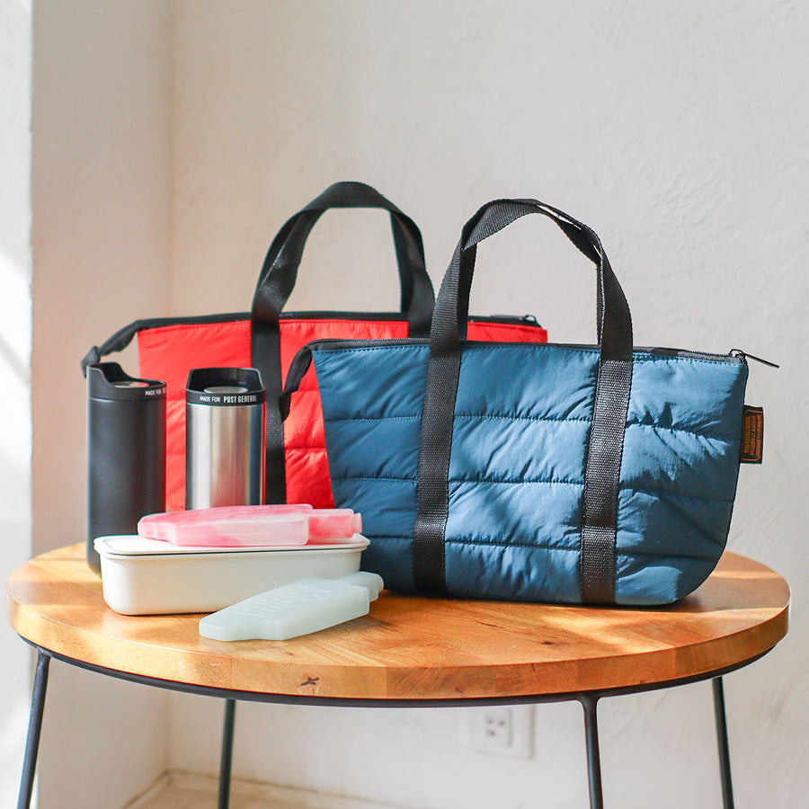 QUILTED COOLER TOTE