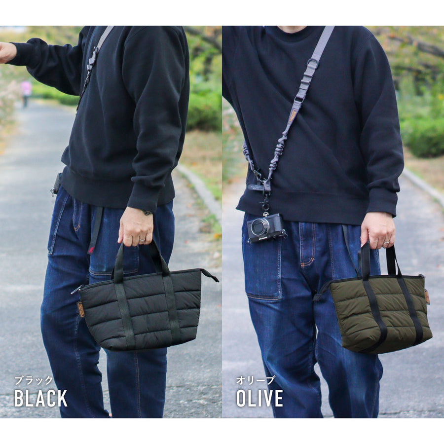 QUILTED COOLER TOTE