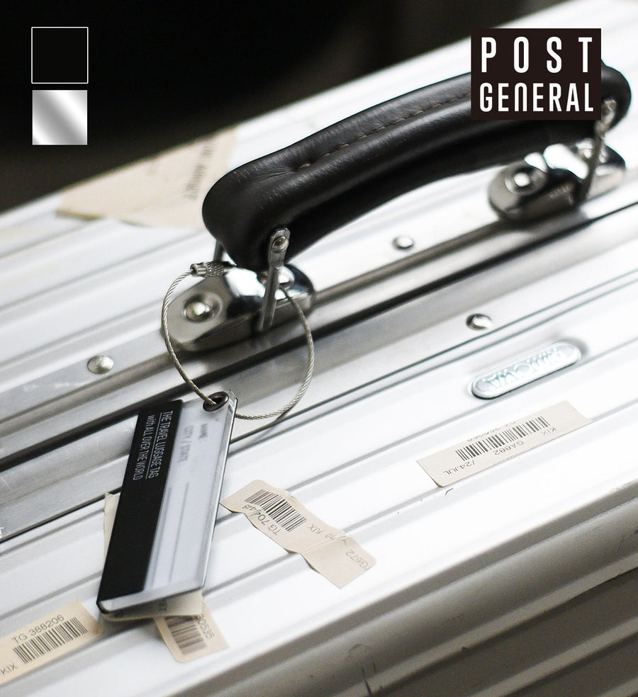 ALUMINUM TRAVEL LUGGAGE TAG