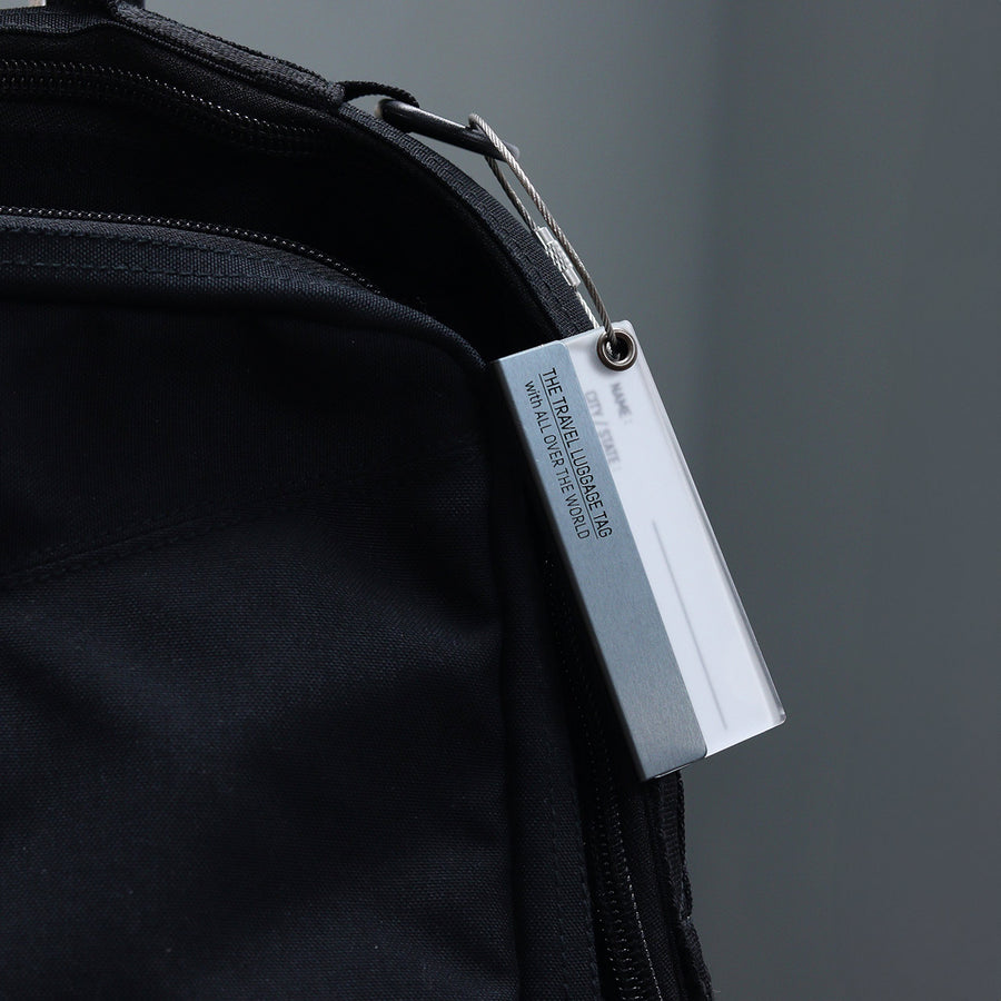 ALUMINUM TRAVEL LUGGAGE TAG