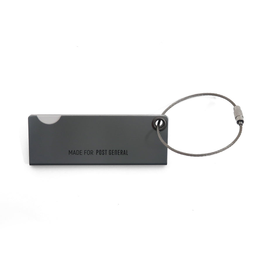 ALUMINUM TRAVEL LUGGAGE TAG