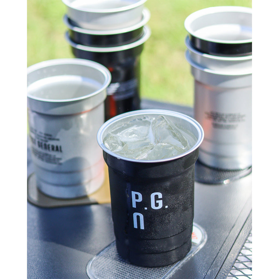 RECYCLED ALUMINUM CUP SET OF 4