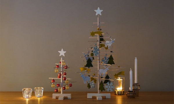 クリスマス オーナメント フェルト スノークリスタル アクア