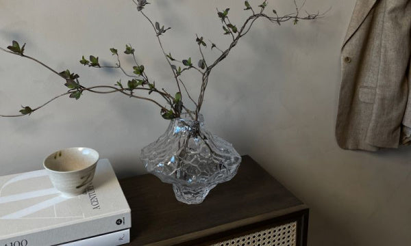 フラワーベース Canyon Vase Large クリア