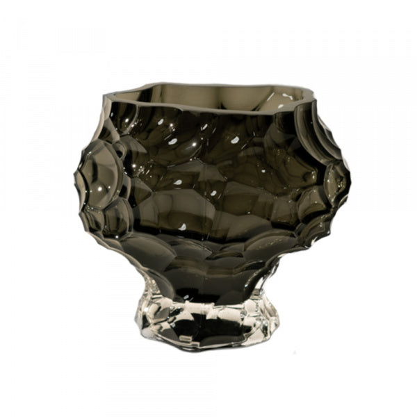 Canyon Vase Midi Flower Vase, New Smoke