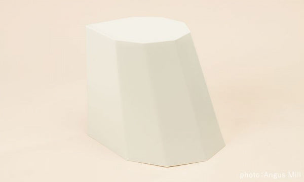 Arnoldino Stool White Ivory