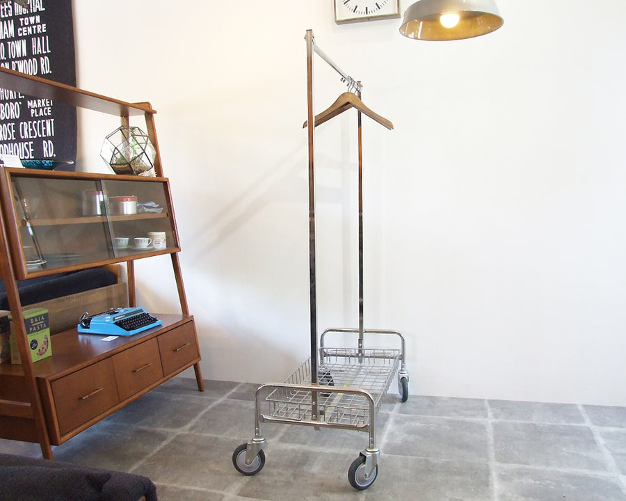 GARMENT RACK with SHELF 48"