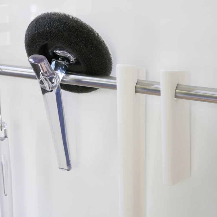 Bath sponge micro brush