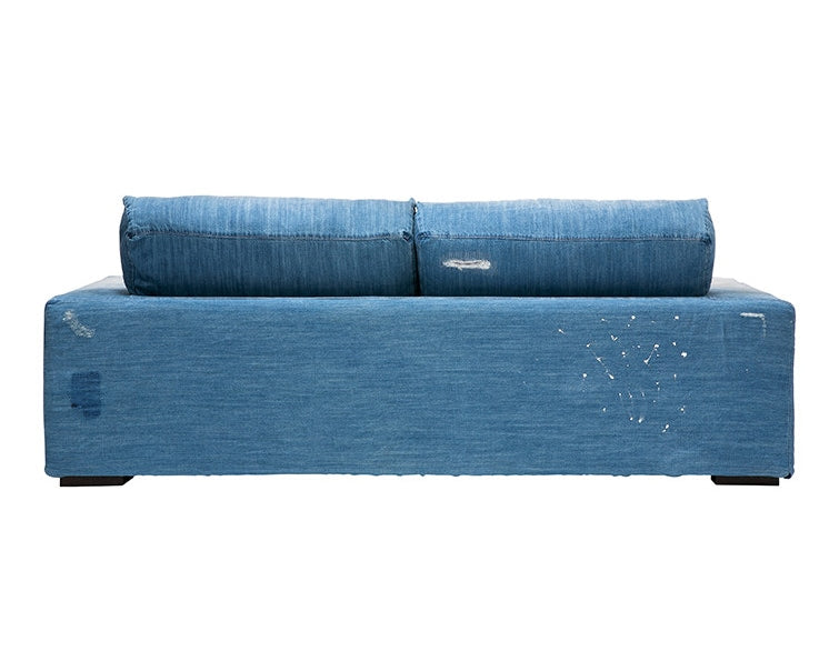 FRANKLIN SOFA Damage DENIM Franklin sofa damaged denim