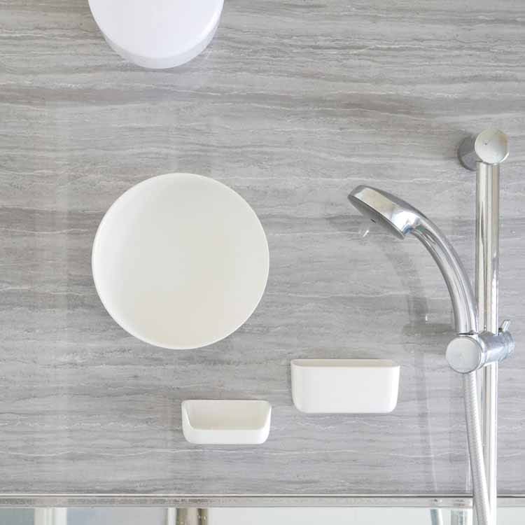Magnetic soap dish, white