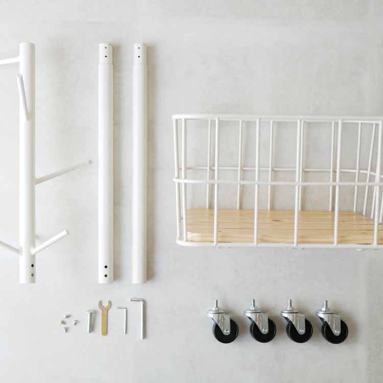 Bikeage Pole Hanger White