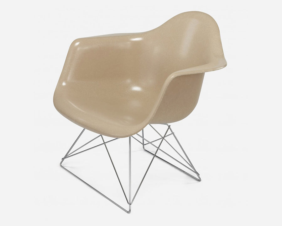 Fiberglass Arm Shell Chair OATMEAL オートミール