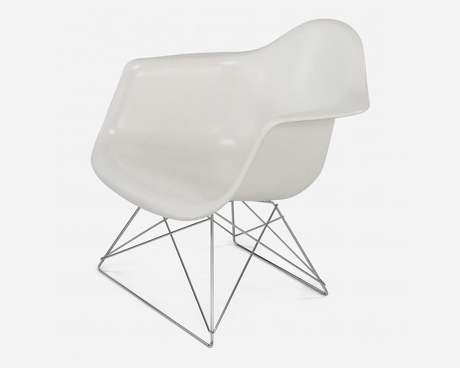 Fiberglass Arm Shell Chair WHITE ホワイト