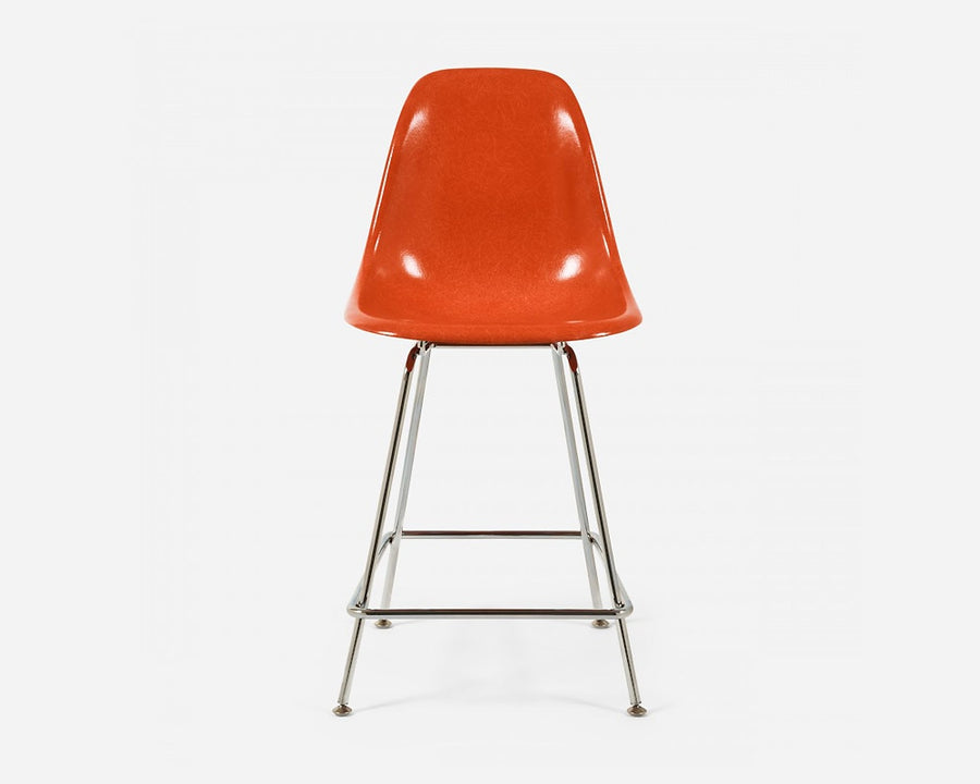 Fiberglass Side Shell Chair ORANGE オレンジ