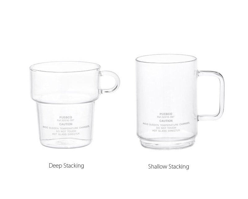 BOROSILICATE GLASS MUG ボロシリケイト グラスマグ 耐熱ガラス