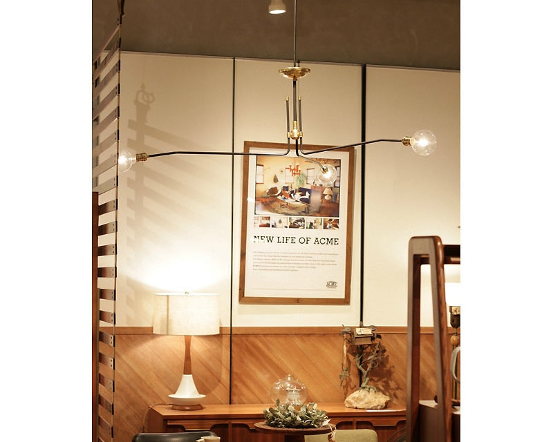 Solid Brass Lamp Long 3ARM Solid Brass Lamp Long 3 Arm