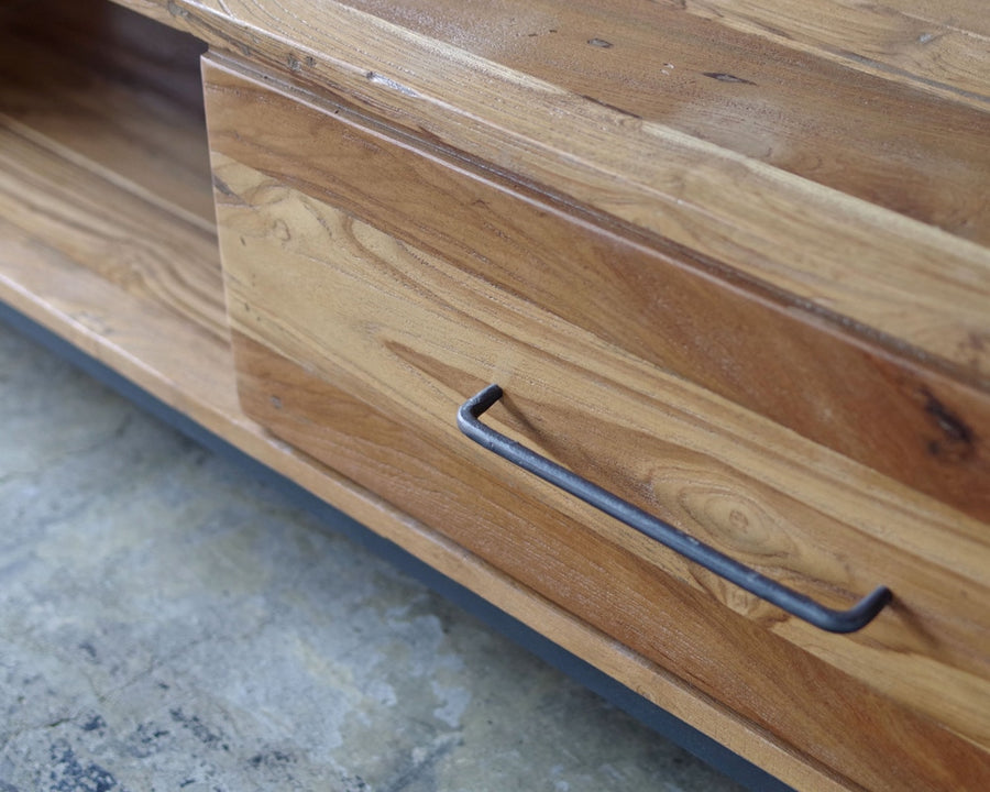 OLD TEAK TV BOARD L