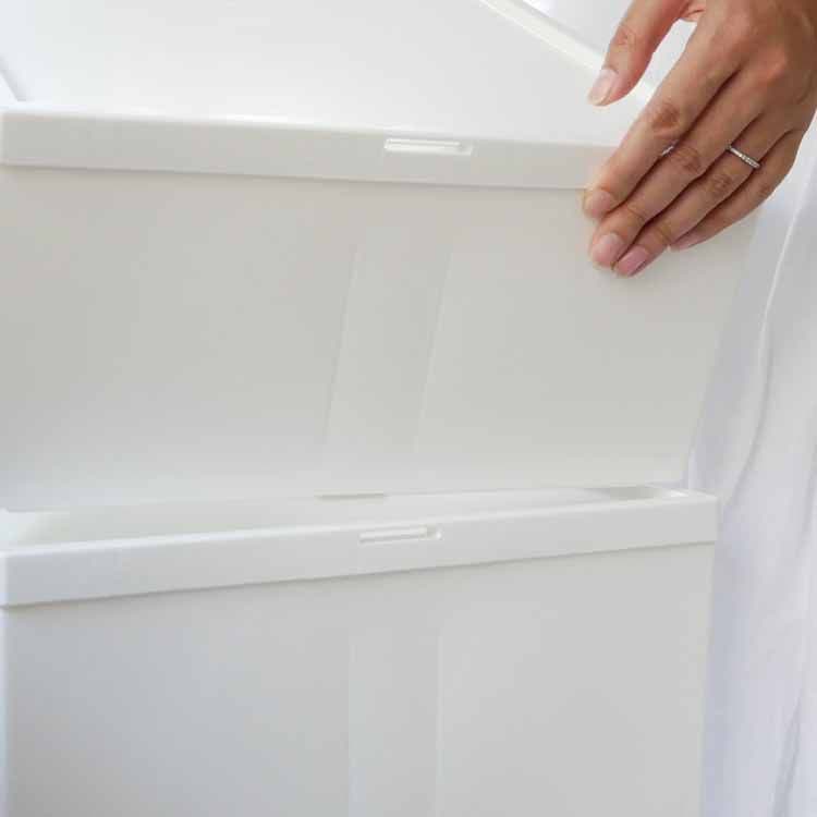 Closet System, Small Drawers, Set of 4, All White
