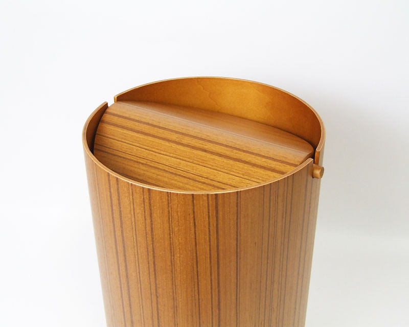 Paper Basket 952A Teak grain
