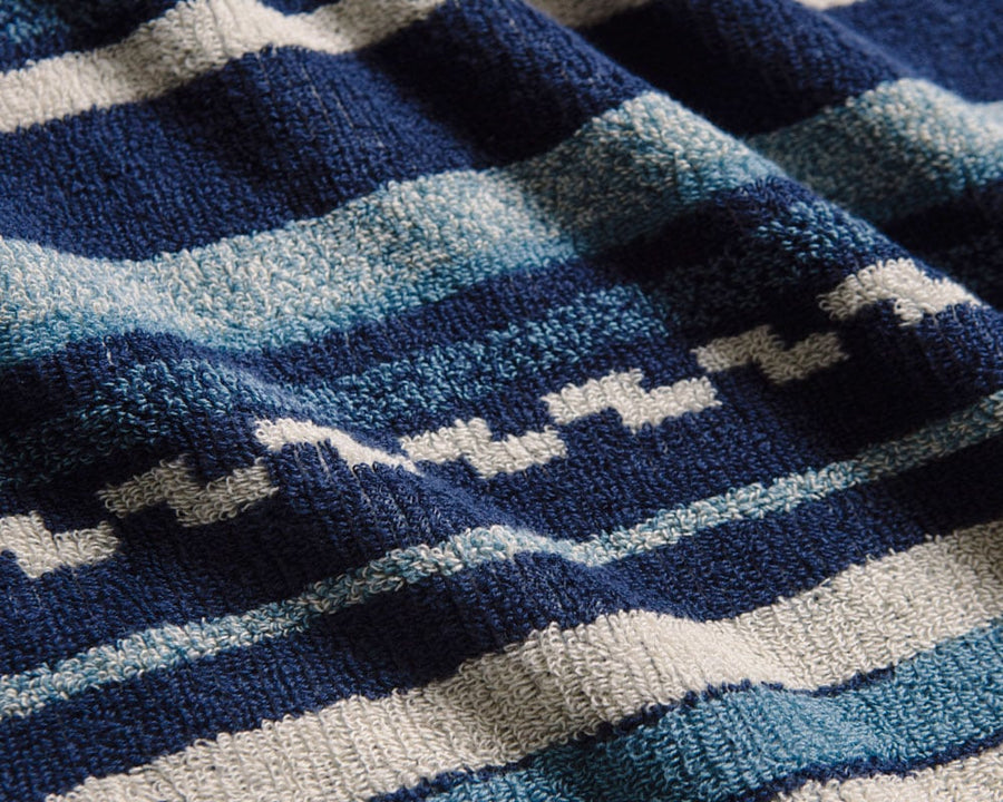 Cotton Pile Blanket Native Border Cotton pile blanket Native border