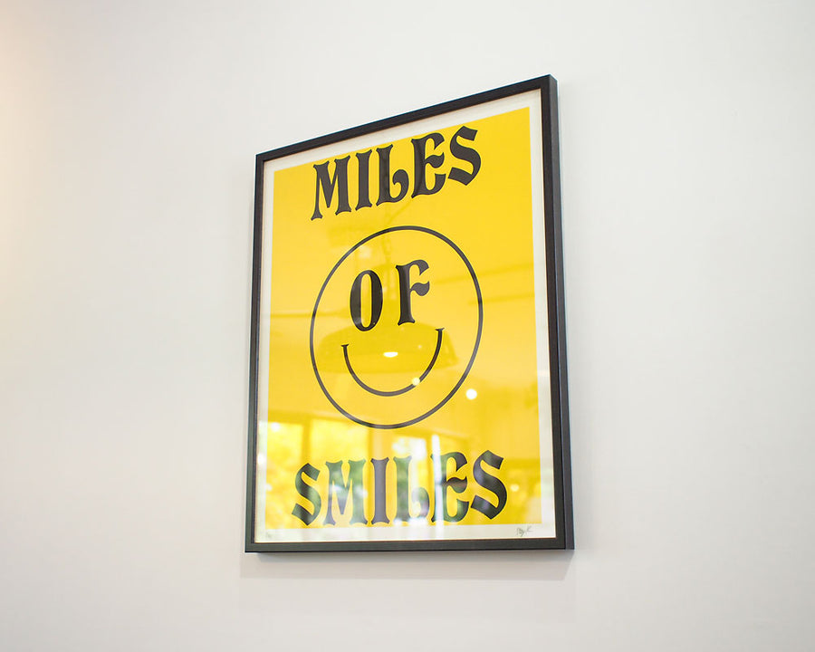MILES OF SMAILES POSTER マイルズオブスマイルズ ポスター