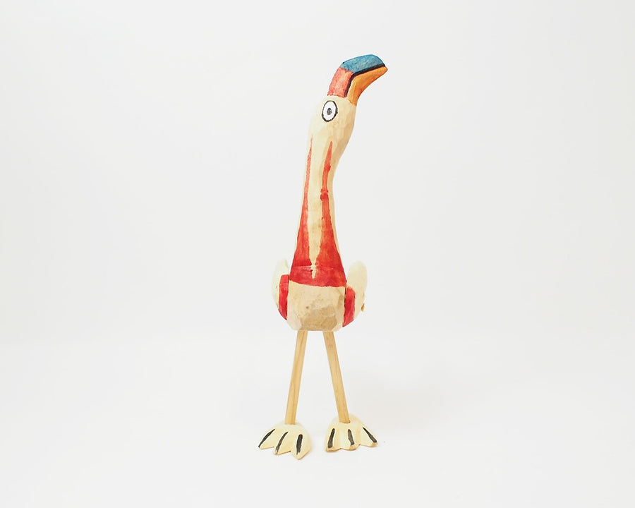 Wood Carving Bird Small ウッドカービング バードスモール