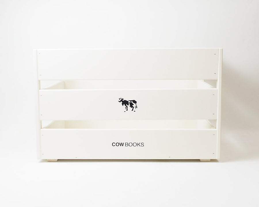 Wood Box Ivory Big Stacking