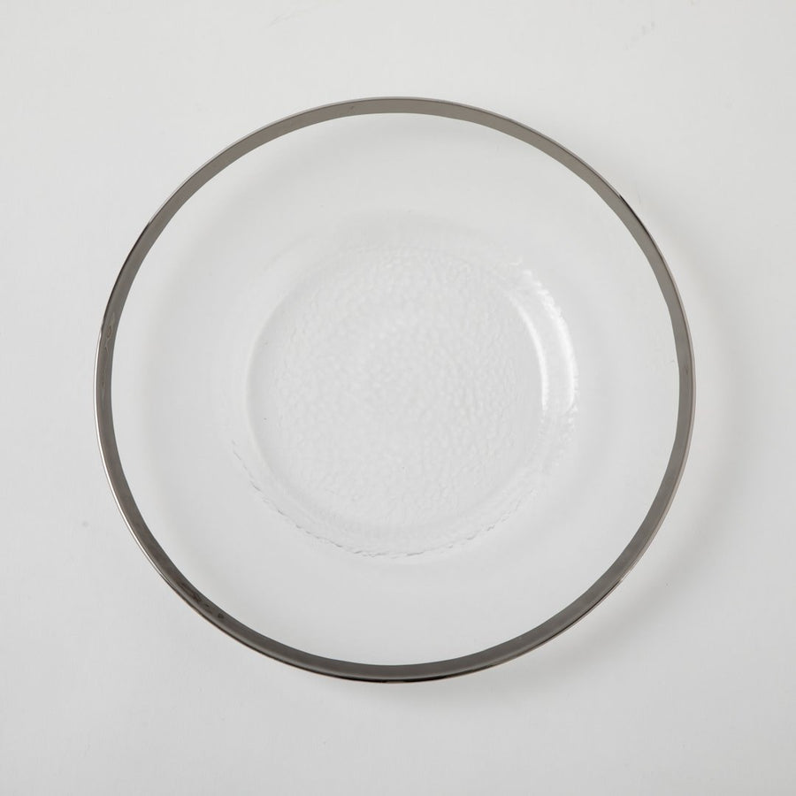 GLASS TABLEWARE OBO PLATE 28cm