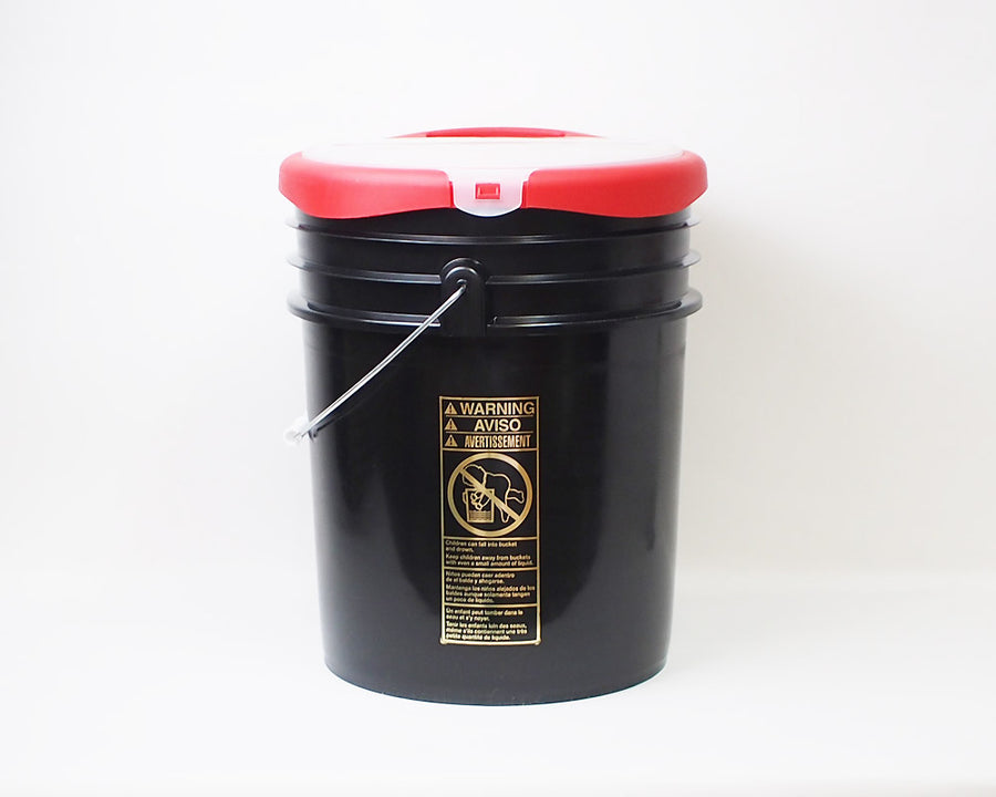 5 Gallon Plastic Pail with Bucket Seat U-Line Plastic Bucket with Bucket Seat