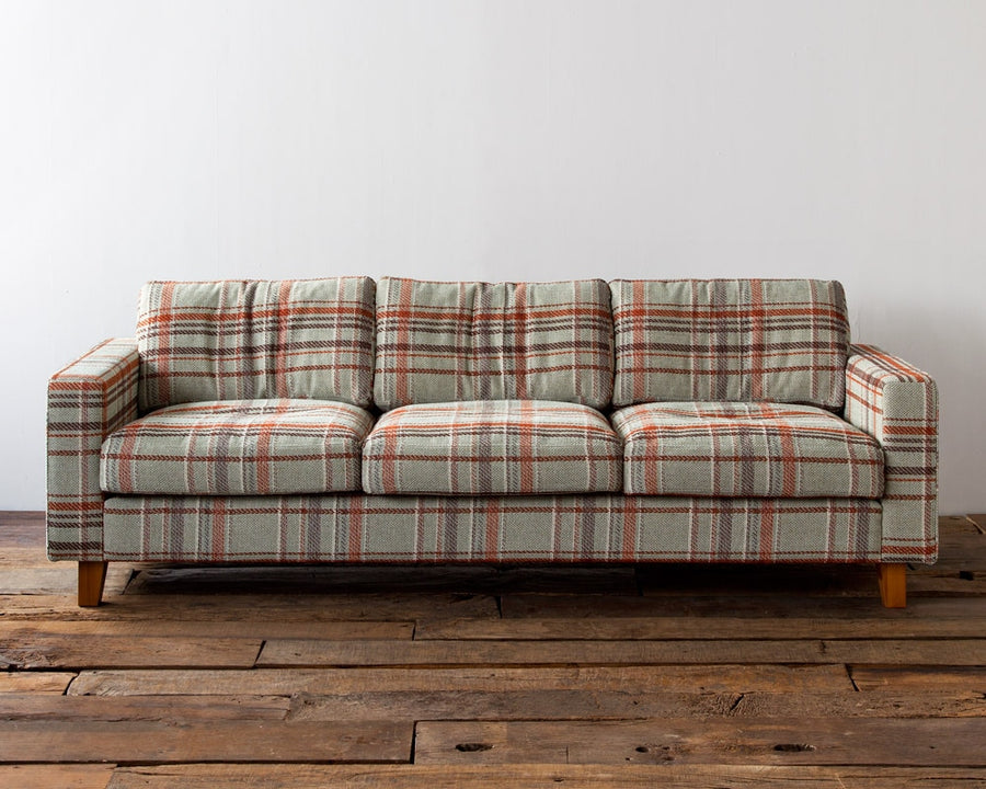 JETTY FEATHER SOFA AC08 チェック 3シーター S