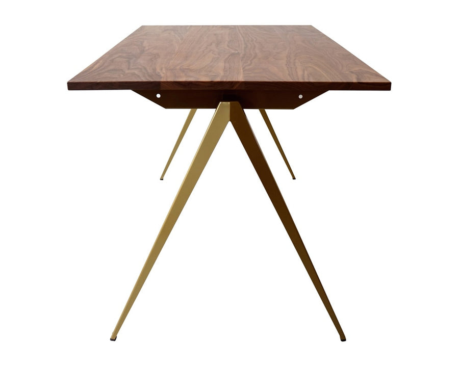 TD.4 Table Walnut P.Gold ガルファニタス S ウォールナット パールゴールド