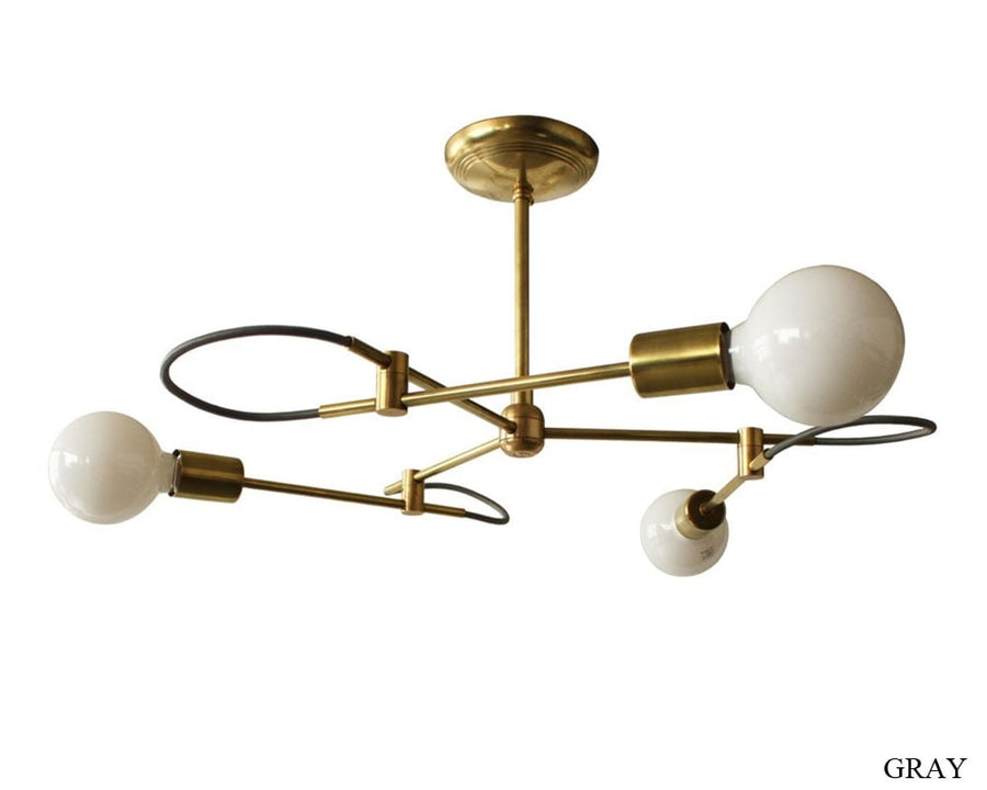 Solid Brass Lamp Tri Loop Lamp Solid Brass Lamp Tri Loop Lamp