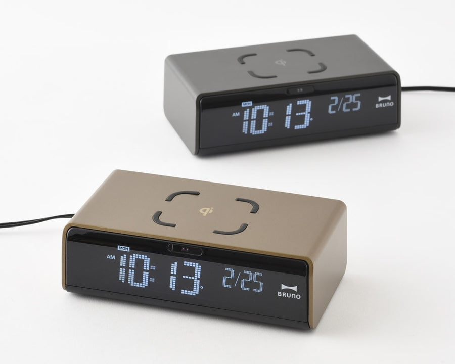 LCD DESK CLOCK LCD clock with wireless charging
