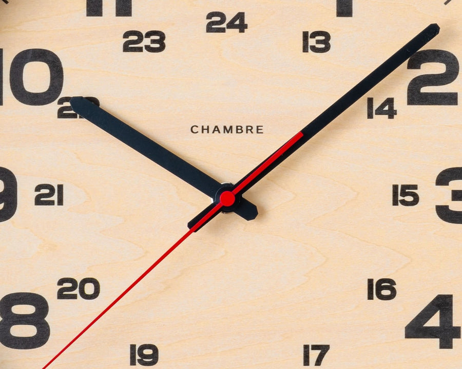 BRAM CLOCK ブラムクロックブラック 電波時計