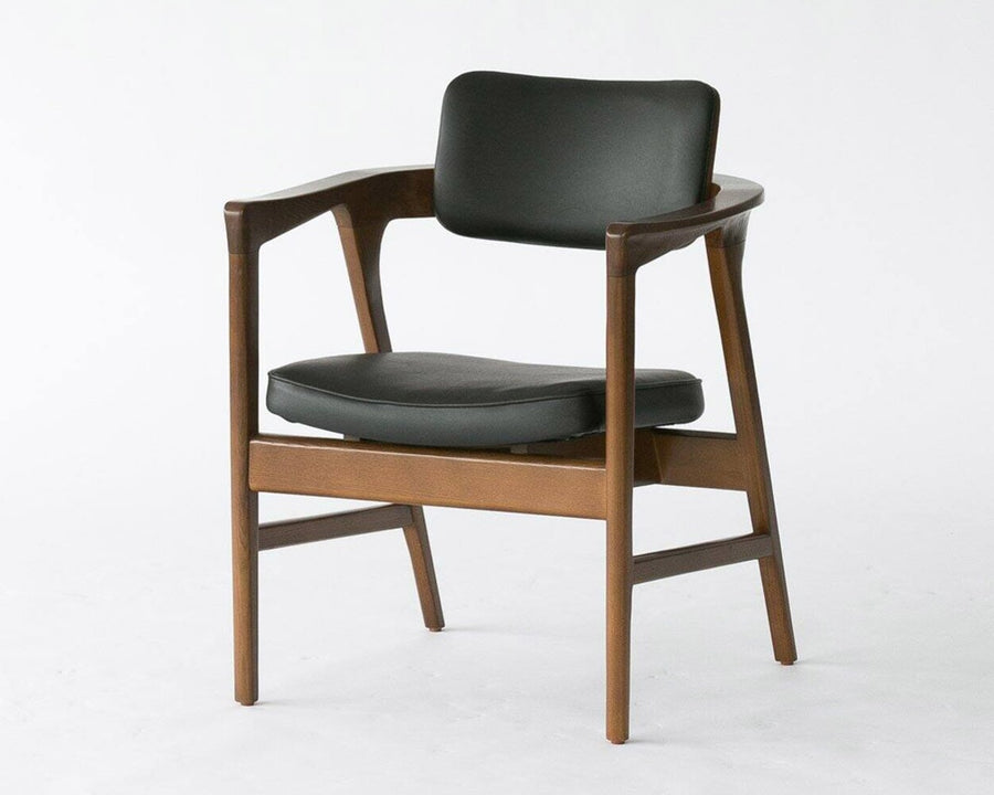 WARNER ARM CHAIR_BLACK PVC ワーナーアームチェア PVC