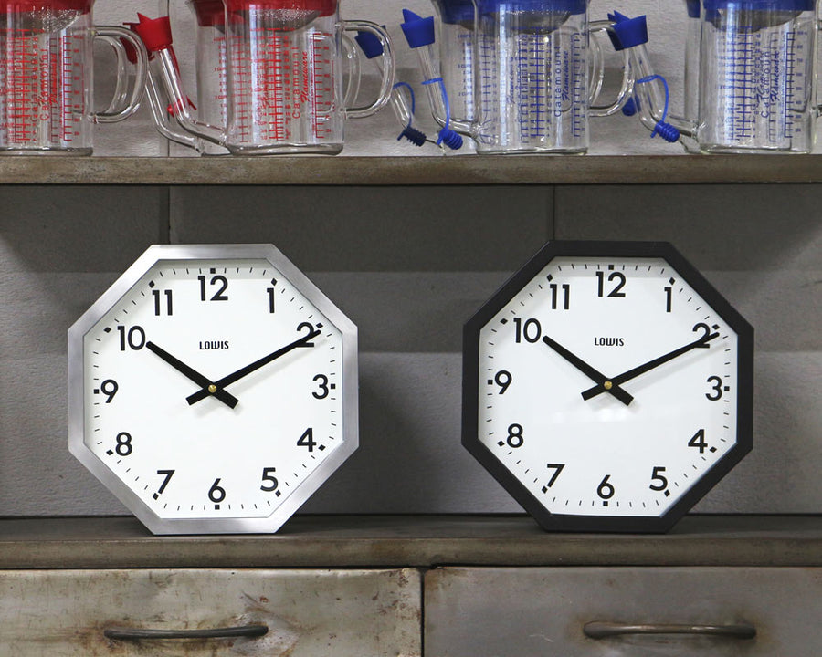 Lowis Industry Octagon Clock ルイスオクタゴンクロック
