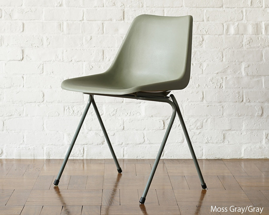 ROBIN DAY POLYSIDE CHAIR Gray Frame